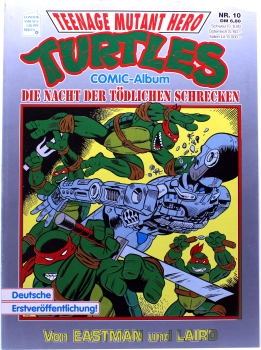 TMNT Teenage Mutant Hero Turtles Comic Album Nr. 10: Die Nacht der tödlichen Schrecken von Condor